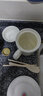 美味世家辦公室學生宿舍養(yǎng)生杯玻璃電燉杯加熱水杯電熱杯煮茶杯陶瓷小號1人煲湯煮粥杯電燉盅電燉鍋 0.6升白杯+底座 0.6L 曬單實拍圖
