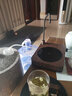 南界自動(dòng)上水電陶爐煮茶器煮茶爐小型茶爐養(yǎng)生燒水壺玻璃蒸煮茶壺 木紋色電陶爐 自動(dòng)上水 曬單實(shí)拍圖