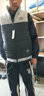 意森富男裝馬甲男保暖背心男士馬甲棉馬甲男秋冬季休閑馬甲修身韓版背心馬夾男立領(lǐng)馬甲男大碼男裝坎肩男外 黑色 M建議105斤內 曬單實(shí)拍圖