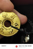 周六福（ZLF） 黃金吊墜足金999男款平安扣六字真言 計(jì)價(jià) 7.78g 曬單實(shí)拍圖