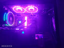 酷月(COOLMOON)RA2龍甲內存散熱器 臺式電腦內存條發(fā)光散熱馬甲 ARGB神光同步內存外殼散熱片 黑白色 龍甲ARGB內存散熱器【紅】 曬單實(shí)拍圖