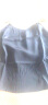 金三塔真丝背心女士春夏双绉桑蚕丝V领纯色气质打底吊带小衫 双绉黑色7100 L 实拍图
