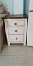 簡(jiǎn)美麗家地中海板式實(shí)木床頭柜三屜柜3斗櫥臥室家具田園帶鎖三抽屜柜 DZH303（45*40*60cm） 組裝 曬單實(shí)拍圖