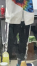 耐克（Nike）天朗足球耐克運(yùn)動(dòng)服外套男秋彩虹大勾子運(yùn)動(dòng)夾克CI9596-010 白黑#CI9596-010 M 曬單實(shí)拍圖