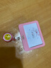 卡富仕（cardfuss） 笑臉雙面透明翻蓋醫(yī)生護(hù)士工牌卡夾扣可伸縮扣門(mén)禁卡套胸牌吊牌夾子工作證卡套 T5粉色橫+9705粉色+笑臉 1個(gè) 曬單實(shí)拍圖