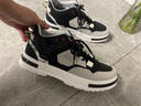 服小二（FUXIAOER）增高鞋男隱形內增高男鞋高幫板鞋男春夏新款運動(dòng)休閑學(xué)生百搭潮鞋 HG612黑色-增高6CM 41 曬單實(shí)拍圖