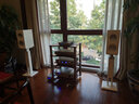 威馬逸HIFI功放機(jī)柜功放柜功放架音響柜音響架CD柜音箱架柜腳釘腳架機(jī)架 四層柚木色 曬單實(shí)拍圖