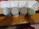 海迎牙刷置物架牙杯牙刷架漱口杯刷牙杯便攜式洗漱杯刷牙杯 珍珠白【2杯+擠牙膏器】 曬單實(shí)拍圖