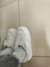 凡小如松糕鞋厚底帆布鞋女2024新款小白鞋增高百搭休閑鞋透氣舒適學(xué)生鞋 乳白色 38 曬單實(shí)拍圖
