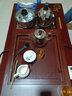 金灶（KAMJOVE） 整套茶具功夫茶盤(pán)玫瑰實(shí)木自動(dòng)上水茶臺泡茶機茶海家用茶具套裝 搭配H-K9爐、茶具、茶渣桶 1個(gè) 曬單實(shí)拍圖
