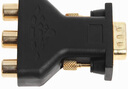 SZHY-LINK DVI24+5/VGA轉(zhuǎn)色差分量轉(zhuǎn)接頭視頻連接線VGA轉(zhuǎn)5BNC/RGB大屏幕線 VGA轉(zhuǎn)色差分量轉(zhuǎn)接頭 曬單實(shí)拍圖