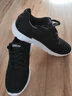 斯凱奇（Skechers）女鞋春季運動(dòng)鞋子女新款時(shí)尚綁帶健步鞋透氣網(wǎng)面舒適跑步鞋休閑鞋 黑色/粉紅色 37.5 曬單實(shí)拍圖