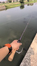 釣迷（fishingfans）瀾蘭溪馬口竿富士o環(huán)微物路亞竿ul快調實心稍碳素白條翹嘴桿套裝 1.53米直柄ul快調+微物紡車輪 曬單實拍圖