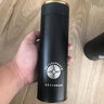 慕馨（moosen）保溫杯定制LOGO茶杯刻字水杯印字國慶節中秋紀念品禮物廣告杯 紳士黑-升級抗菌智能款 曬單實(shí)拍圖