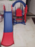 当康 室内滑滑梯儿童篮球架秋千婴儿围栏儿童乐园家用儿童滑梯游乐场 星月蓝-L形扶手+球框+音乐机 实拍图