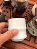 茶杯茶具青瓷茶杯龍泉青瓷龍泉青瓷茶杯竹節(jié)杯 竹節(jié)杯 &弟粉 曬單實拍圖