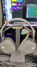 美商海盜船（USCORSAIR） HS80 RGB 頭戴式電競(jìng)游戲耳機(jī) 杜比音效 電腦吃雞耳麥 HS80 白色 |有線 曬單實(shí)拍圖