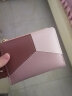 女士钱包女短款时尚撞色拼接学生个性两折叠拉链钱夹皮夹小零钱包 粉红色 实拍图