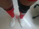 李寧（LI-NING）能量護(hù)小腿男女超薄透氣運(yùn)動(dòng)護(hù)具騎行護(hù)膝套襪跑步籃球護(hù)具套襪 紅色清涼款【單只】 M 【小腿圍28-37cm 曬單實(shí)拍圖