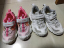 AMORE MATERNO兒童機能鞋2025春秋款減震防滑運動(dòng)鞋男女童戶(hù)外風(fēng)學(xué)步鞋3-10歲 銀灰 31 適合腳長(cháng)約19.2cm 曬單實(shí)拍圖