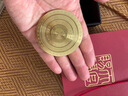 天官賜?！救迳健慷嗳πD羅盤(pán)太極八卦指尖陀螺解壓把件 已祝福 曬單實(shí)拍圖