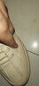 花花公子（PLAYBOY）男鞋子男2025秋冬季休閑鞋男款低幫板鞋男士小白運動(dòng)鞋靴 米色 39 曬單實(shí)拍圖