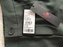 喬萬(wàn)尼休閑褲女夏季薄款微喇褲顯瘦藏肉寬松商場(chǎng)同款EI2F838 灰綠色 2XL 曬單實(shí)拍圖