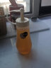 家の物语（KATEI STORY） 日本进口蜂蜜分装瓶塑料便携式方便倒挤压瓶子家用罐挤蜂蜜神器 小号白色 250ml 实拍图