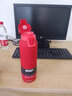 希格（SIGG）不銹鋼保冷保溫水杯一鍵開(kāi)合男女車(chē)載水杯子便攜戶外杯子 西紅色500ml【彈性漆 觸摸不涼】 曬單實(shí)拍圖