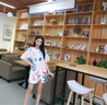 澳琪蘭睡衣女夏季薄款純棉寬松大碼夏天女裝短袖短褲胖MM家居服兩件套裝 HA301 L 曬單實(shí)拍圖