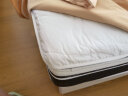 原素·棉初语 全棉抗菌乳胶床垫床褥子 1.8米床加厚5cm双人家用透气防滑榻榻米加大软垫被180x200cm 白色 实拍图
