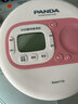 熊貓（PANDA）F02 CD機隨身聽(tīng) VCD DVD播放機 英語(yǔ)光盤(pán)光碟專(zhuān)輯播放器 學(xué)生聽(tīng)力學(xué)習復讀機多功能便攜高清影碟機 粉色【支持外放/充電】 曬單實(shí)拍圖