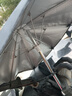 電動(dòng)車手機(jī)導(dǎo)航支架機(jī)車小雨傘防雨水防曬遮陽(yáng)摩托自行車外賣小傘 小雨傘黑色 曬單實(shí)拍圖