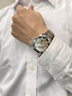 歐品客名表十大品牌瑞士認證綠水鬼手表男飛輪商務(wù)全自動機械男士手表 【典藏升級版+品牌腰帶】鋼帶本灰 曬單實拍圖
