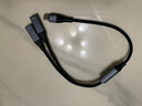 威焱typec一分二雙母口轉接線(xiàn)otg數據線(xiàn)3.5mm耳機充電二合一轉換器usb接口直播聲卡適用蘋(píng)果華為手機 Type-c一分2個(gè)Type-C充電傳數據37厘米 曬單實(shí)拍圖