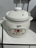 MILA MOURSI陶瓷電燉鍋家用多功能電燉蠱煮粥神器大容量全自動(dòng)煲湯燉湯快燉插電燉盅嬰兒寶寶輔食鍋 亮白色 可燉4碗湯/粥 1.8L 曬單實(shí)拍圖