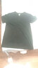 簡(jiǎn)徒重磅純棉短袖T恤男夏季純色t恤圓領(lǐng)時(shí)尚大碼白色打底衫半袖上衣男 黑色 4XL 曬單實(shí)拍圖