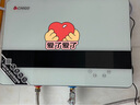 志高（CHIGO）即熱式電熱水器電磁能家用加熱變頻熱水器智能恒溫小體積超薄速熱零冷水洗澡浴室廚房多功能沐浴寶 8000W 白色【變頻省電恒溫+磁化活水殺菌】 【磁能隔空速熱真正水電分離】（4平方線(xiàn)） 曬單實(shí)拍圖
