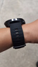 適用于松拓9斯巴達baro頌拓Spartan Baro Suunto9戶(hù)外運動(dòng)硅膠手表帶男女 黑色黑扣 曬單實(shí)拍圖