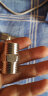 4分6分 1寸全铜加厚不锈钢外丝直接对丝 短丝内接对接 4分不锈钢外丝 加厚 实拍图