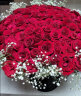 花递鲜花速递99朵玫瑰花束生日礼物送女友老婆北京上海全国同城配送 99朵红玫瑰-告白款|H82 平时价 实拍图