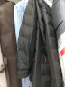 坦博尔羽绒裤男内外穿加绒加厚直筒保暖居家男士加绒裤TA210015 黑色185 实拍图