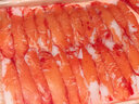 海鮮頌松葉蟹柳 即食模擬蟹肉棒 壽司火鍋關(guān)東煮食材 海鮮水產(chǎn) 生鮮 250g 曬單實拍圖