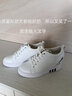 OTMX 運動(dòng)休閑鞋女厚底內增高女鞋子百搭顯瘦秀氣小白鞋2025新款板鞋 白黑單款 37 曬單實(shí)拍圖