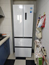 美的（Midea）418法式多門(mén)四開(kāi)門(mén)電冰箱超薄平嵌小戶(hù)型家用冰箱一級能效國家補貼20%大容量無(wú)霜MR-418WFPE白色 曬單實(shí)拍圖