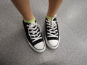 匡威（Converse） NEXTAR 110OX 帆布鞋男女款中性休閑低幫情侶鞋經(jīng)典款運動鞋 黑色（32765141） 24.5 曬單實拍圖