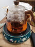 鑫璟仁煮茶器玻璃帶內(nèi)膽普洱陳皮電陶爐煮茶壺茶具家用加厚胡桃側(cè)把茶壺 七星側(cè)把壺-單壺 曬單實拍圖