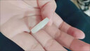 BJYL白玉菩提根戒指男女情侶對戒手工diy材料半成品情侶款原籽跑環(huán)戒 情侶-對戒（材料包） 曬單實拍圖