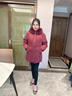 啄木鳥(niǎo)（TUCANO）2025新款加絨加厚外套媽媽冬裝洋氣棉服中老年人女中長(cháng)款羽絨棉衣 酒紅(棉衣)  加絨 2XL 建議105-115斤 曬單實(shí)拍圖