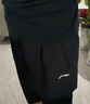 安踏冰絲速干七分褲夏季男款2025新款運(yùn)動短褲男士高端品牌休閑褲子男 基礎(chǔ)黑【速干-拉鏈口袋】 M /170(100-120斤） 曬單實拍圖